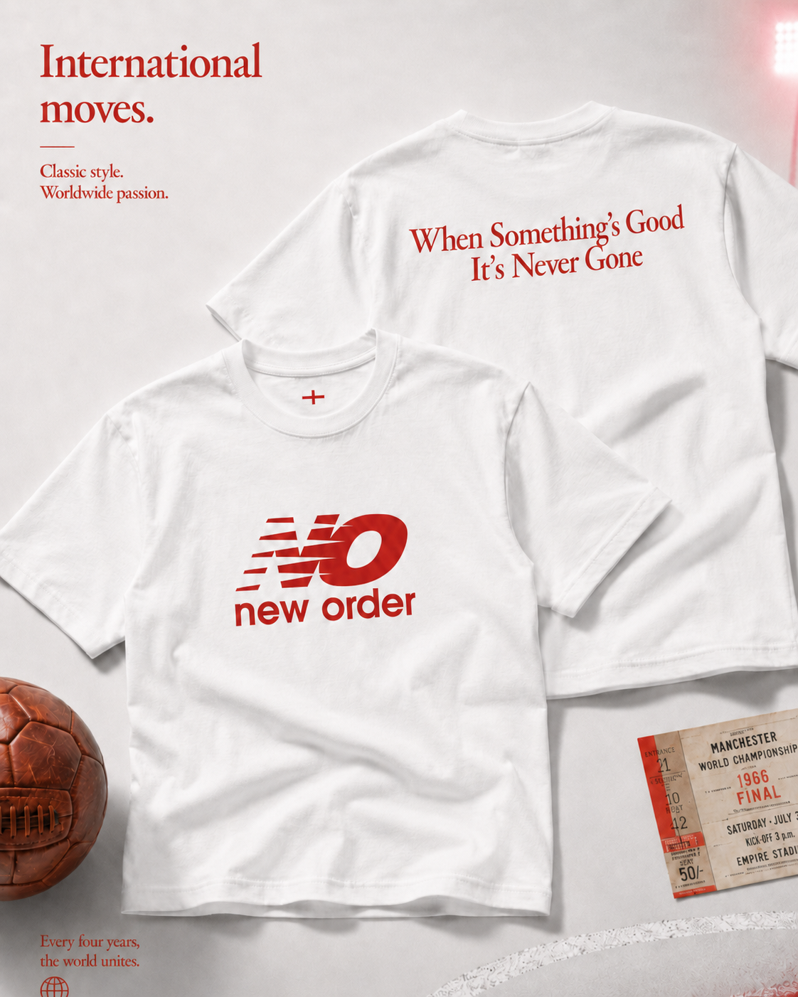 New Order When Somthings Good it's never Gone TShirt