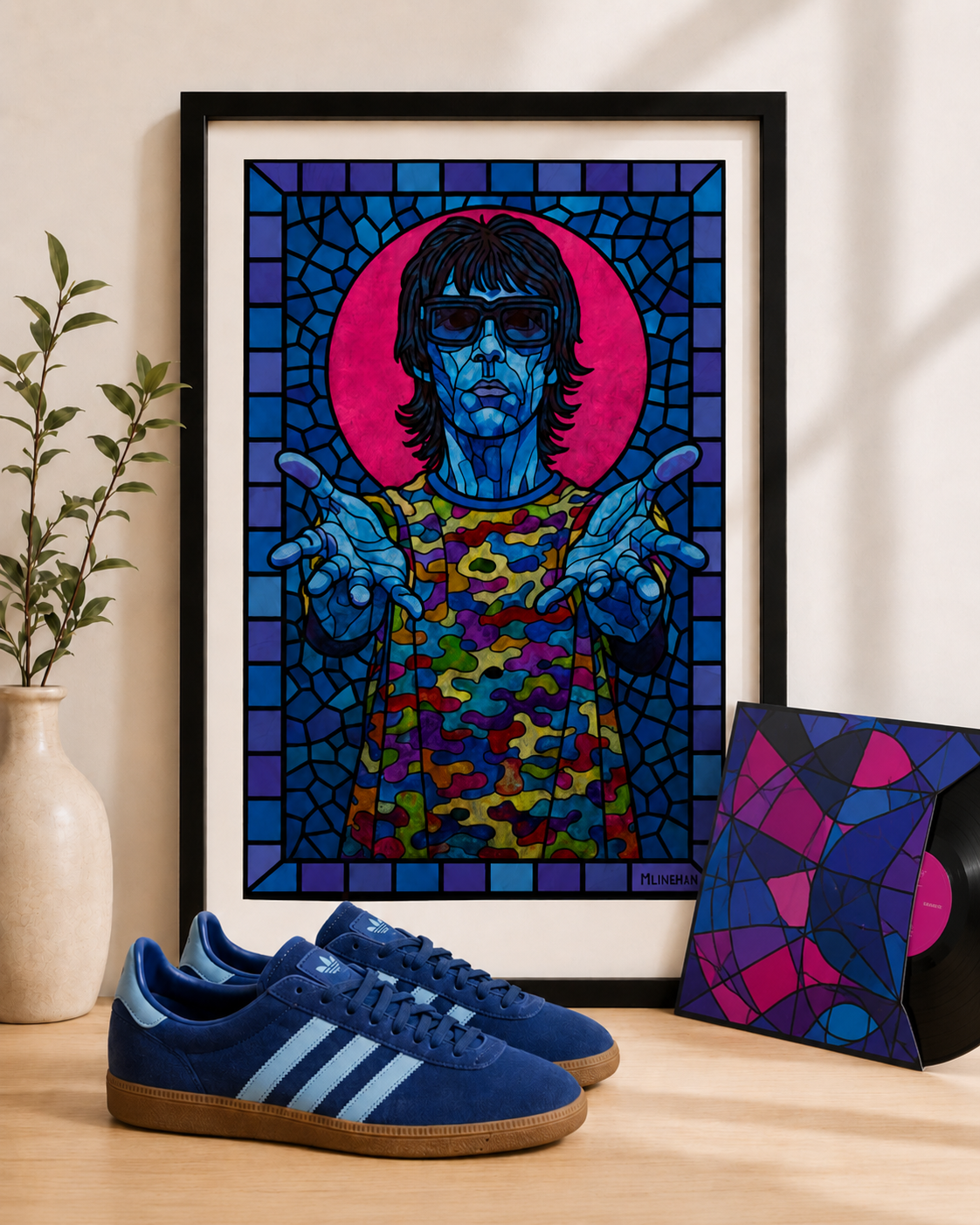 Ian Brown Just Like You Mosiac Print