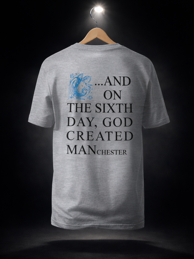 And on the Sixth Day Classic Grey  T-Shirt & Signed Print